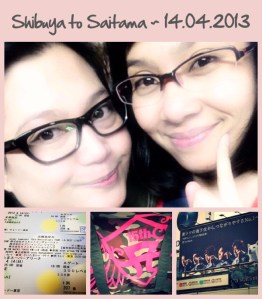 from Shibuya to Saitama