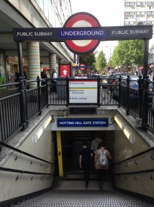 Notting Hill Gate Underground Station