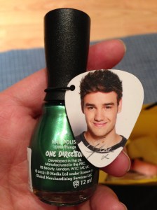 One Direction Nail Polish ~ Liam Payne